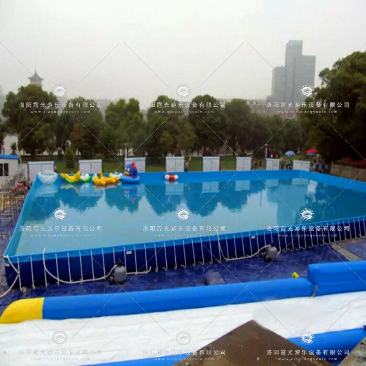 禅城支架泳池